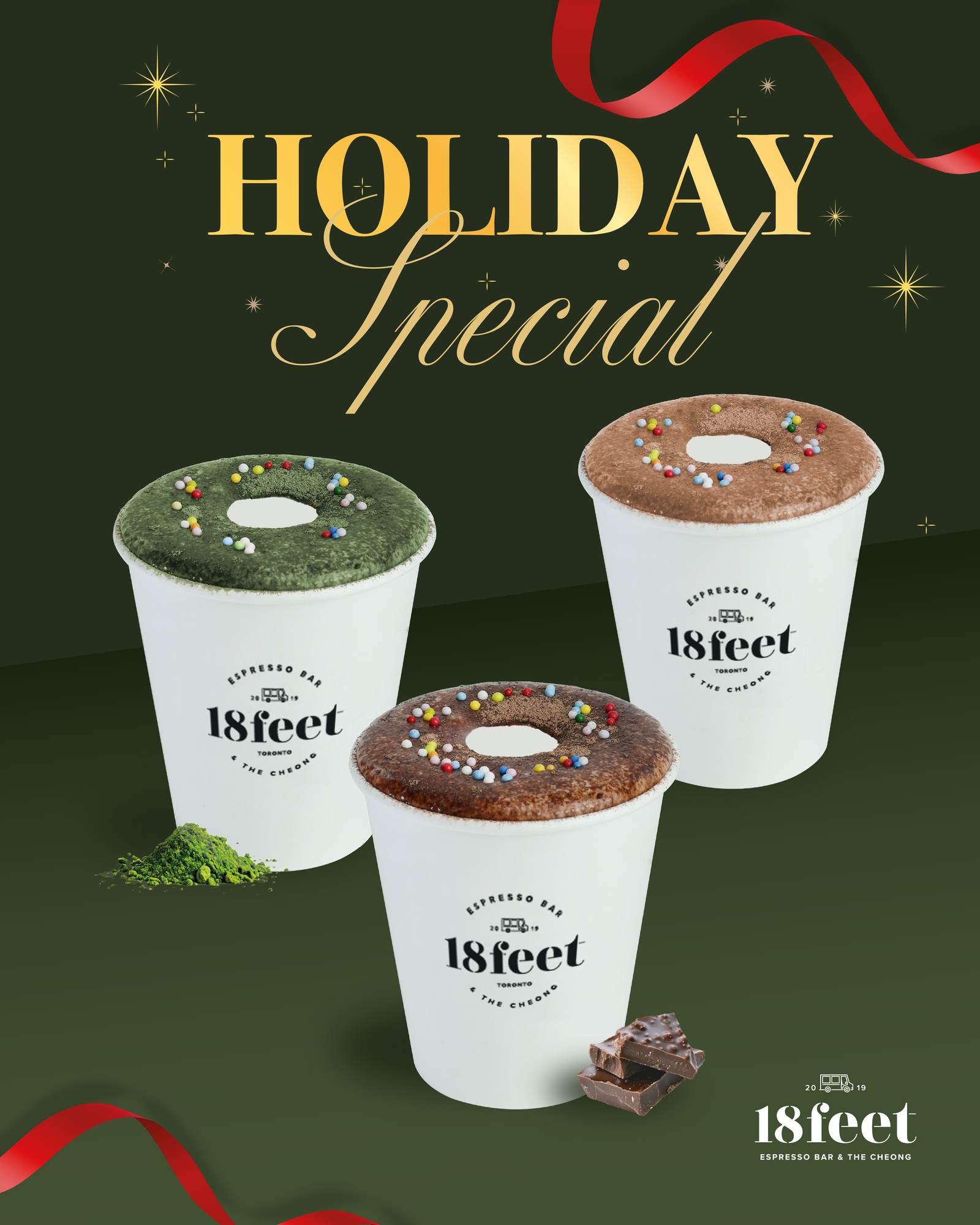 18feet holiday drink campaign key visual