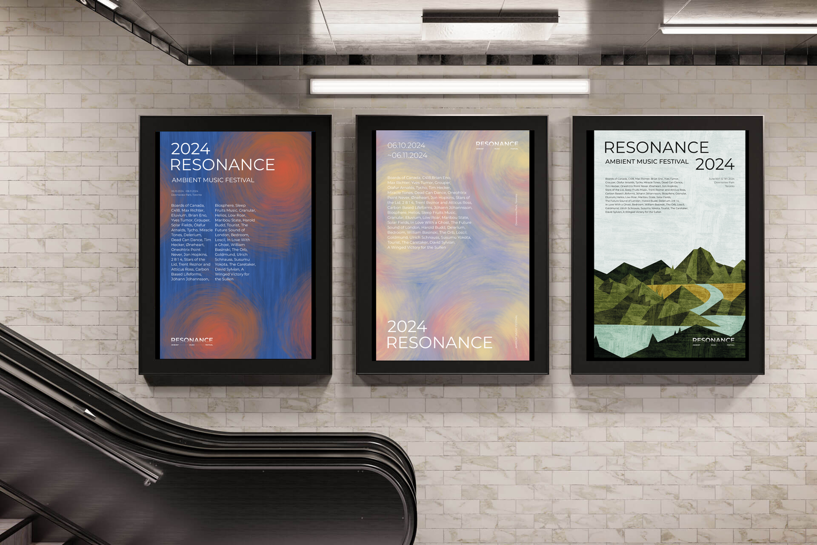 RESONANCE TTC subway mockup